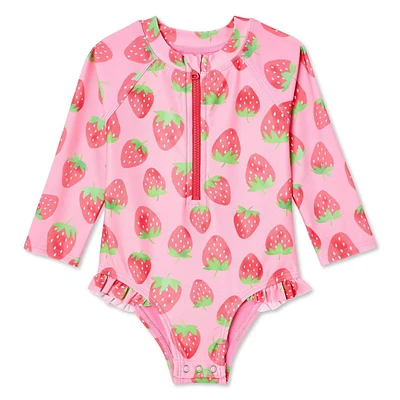 Maillot de bain 1 pièce anti-UV George pour bébés filles