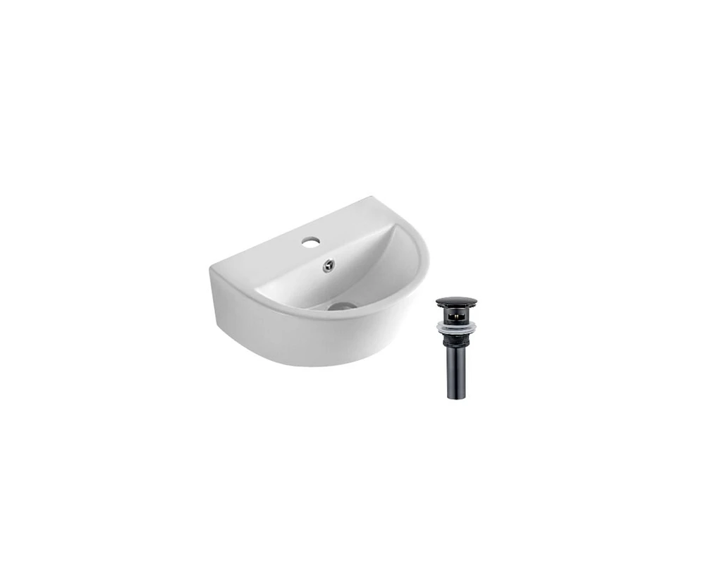 DROP Bath and Kitchen DR091362 Bathroom Vessel Sink Set