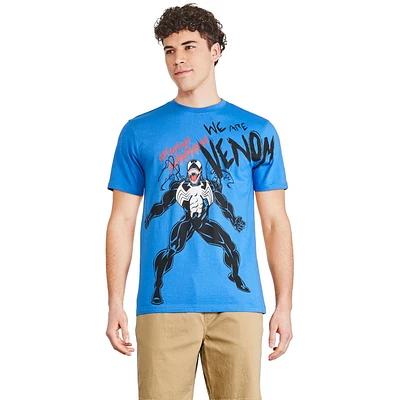 T-shirt Venom Marvel pour hommes Tailles P-TG