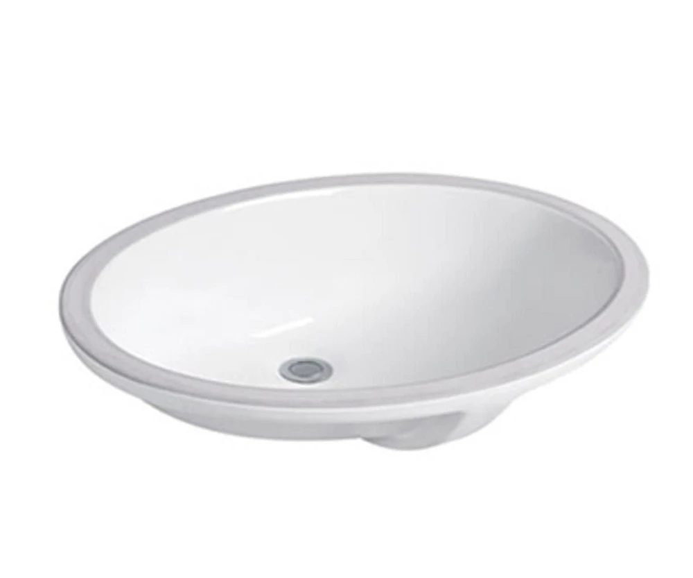 DROP Bath and Kitchen DR091091 Undermount Bathroom Sink Set