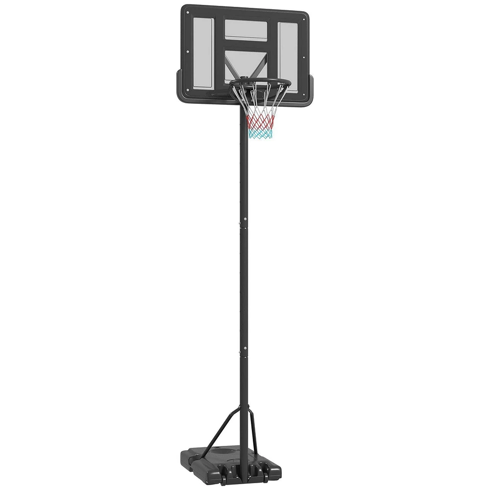 Soozier Portable Basketball Hoop, Poolside or Backyard, for Youth Adults