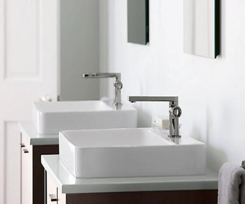 DROP Bath and Kitchen DR091372 Bathroom Vessel Sink Set