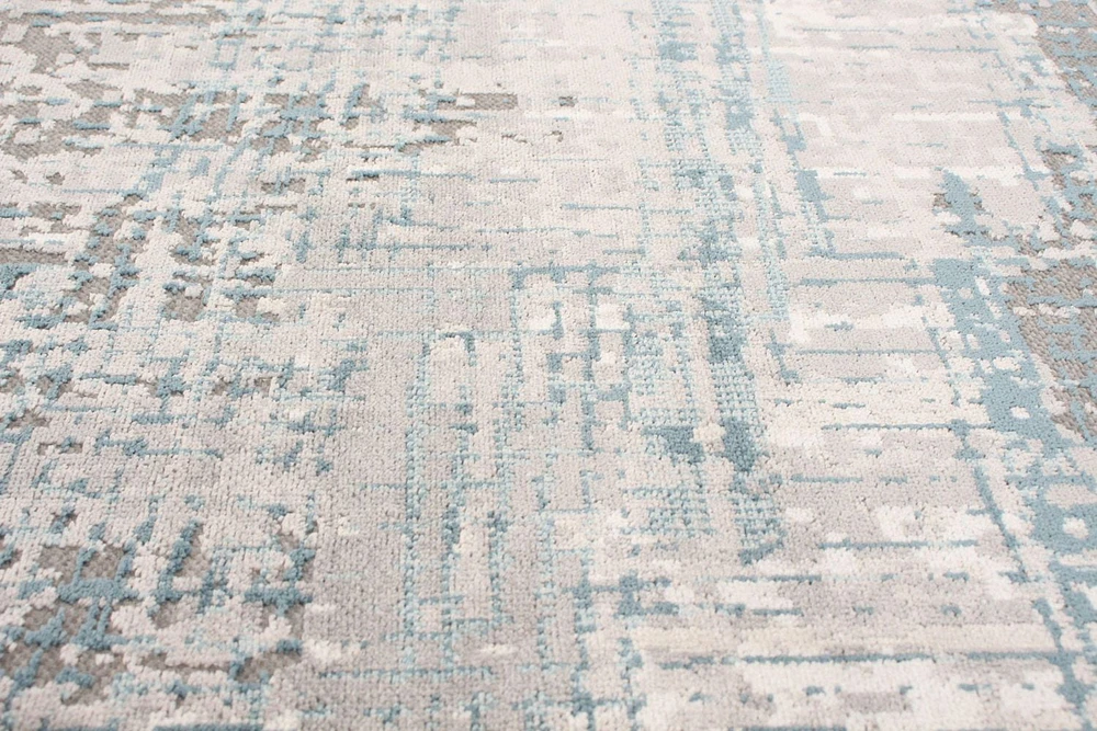 ECARPET Lucca Grey Rug 5'3" x 7'3"