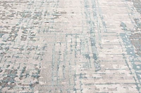 ECARPET Lucca Grey Rug 5'3" x 7'3"