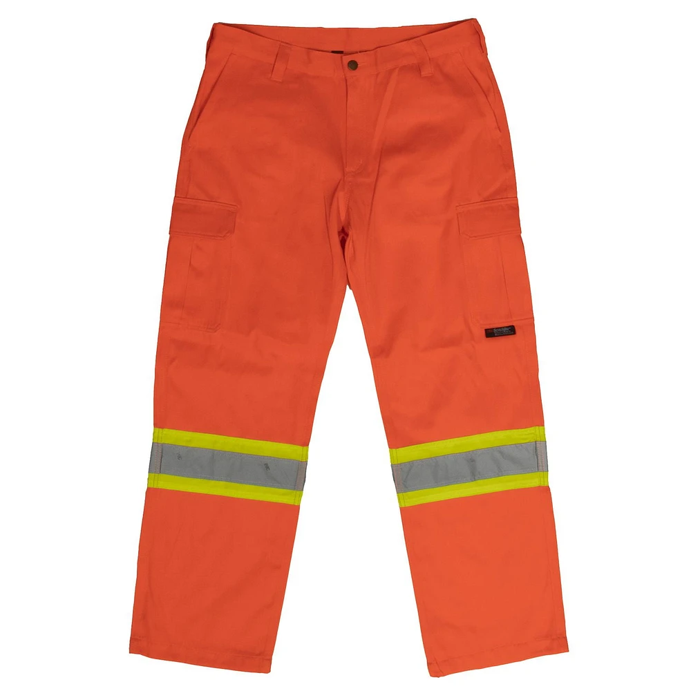 TOUGH DUCK Men's Safety Cargo Work Pant