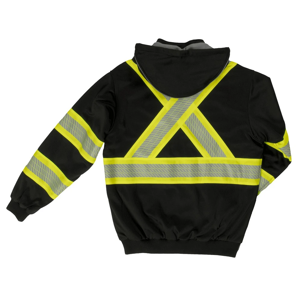 Blouson De Sécurité Thermo Doublé À Capuchon