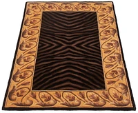 ECARPETGALLERY Elegance Black Rug 3'6" x 5'6"