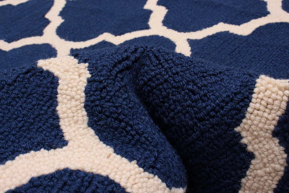 ECARPETGALLERY Timeless Navy Rug 7'7" x 9'4"