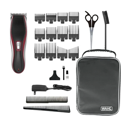 Wahl Lithium-Ion Cordless Pro Haircutting Kit - Model 3325, Cord/Cordless Continuous Power Clipper