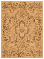 ECARPET Lotus Mod Khaki Rug 5'5" x 7'4"