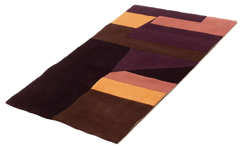 ECARPETGALLERY Elegance Purple Rug 3'5" x 5'7"