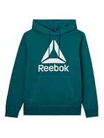 Sweat à capuche Reebok Delta pour homme Tailles S-2XL