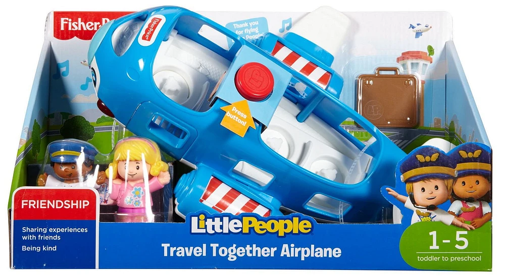 Fisher-Price Little People Travel Together Airplane - English Edition