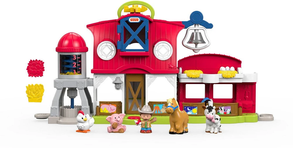 Fisher-Price Little People Caring for Animals Farm Playset - French Edition