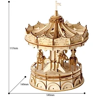 ROLIFE Merry-Go-Round TG404 - 3D Puzzle (174 Pieces)