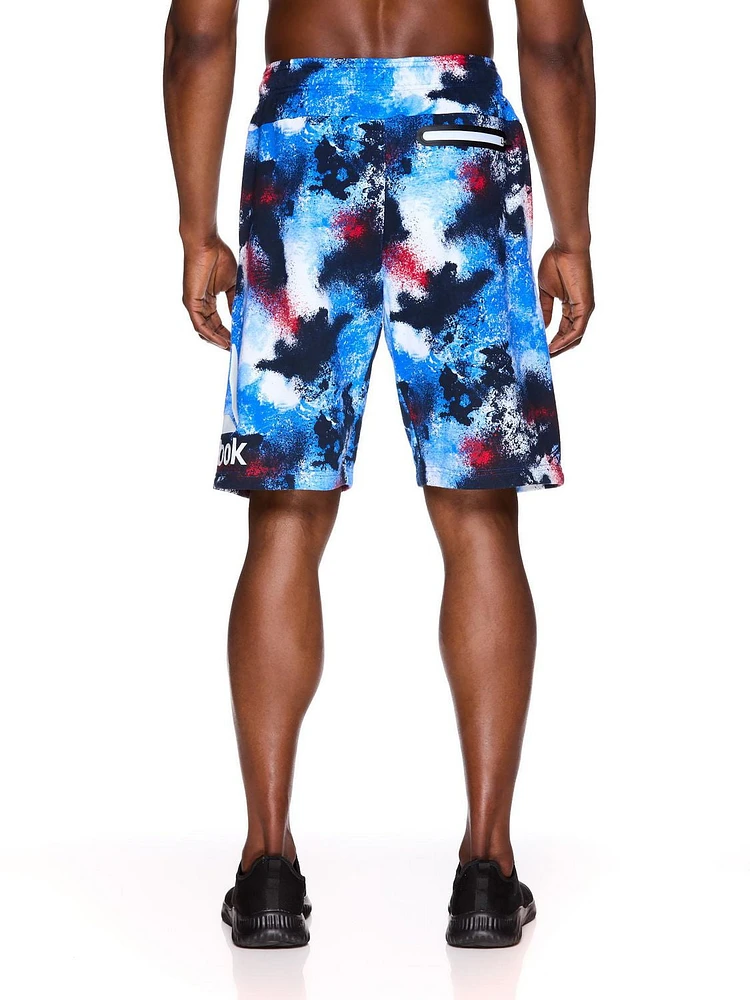 Reebok Men's Movement French Terry Short with Pockets
