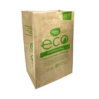 Great Value Leak Resistant Food Waste Bags, 5 bags (32 L, 21.65" x 12.6" x 8.27")