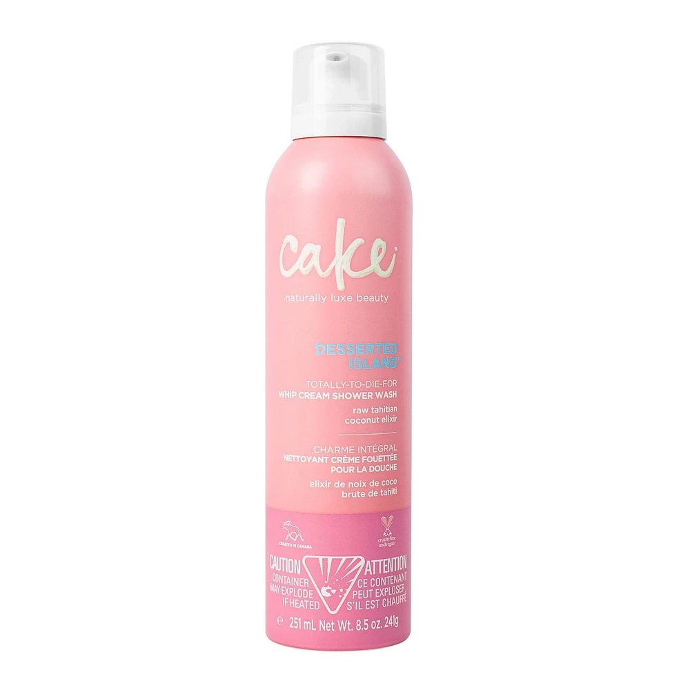 Cake Beauty Desserted Island Whip Cream Shower Wash