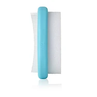 Frida Baby - DermaFrida the Flakefixer - 3-Step Cradle Cap System, Baby Sponge, Brush, Comb & Storage Stand