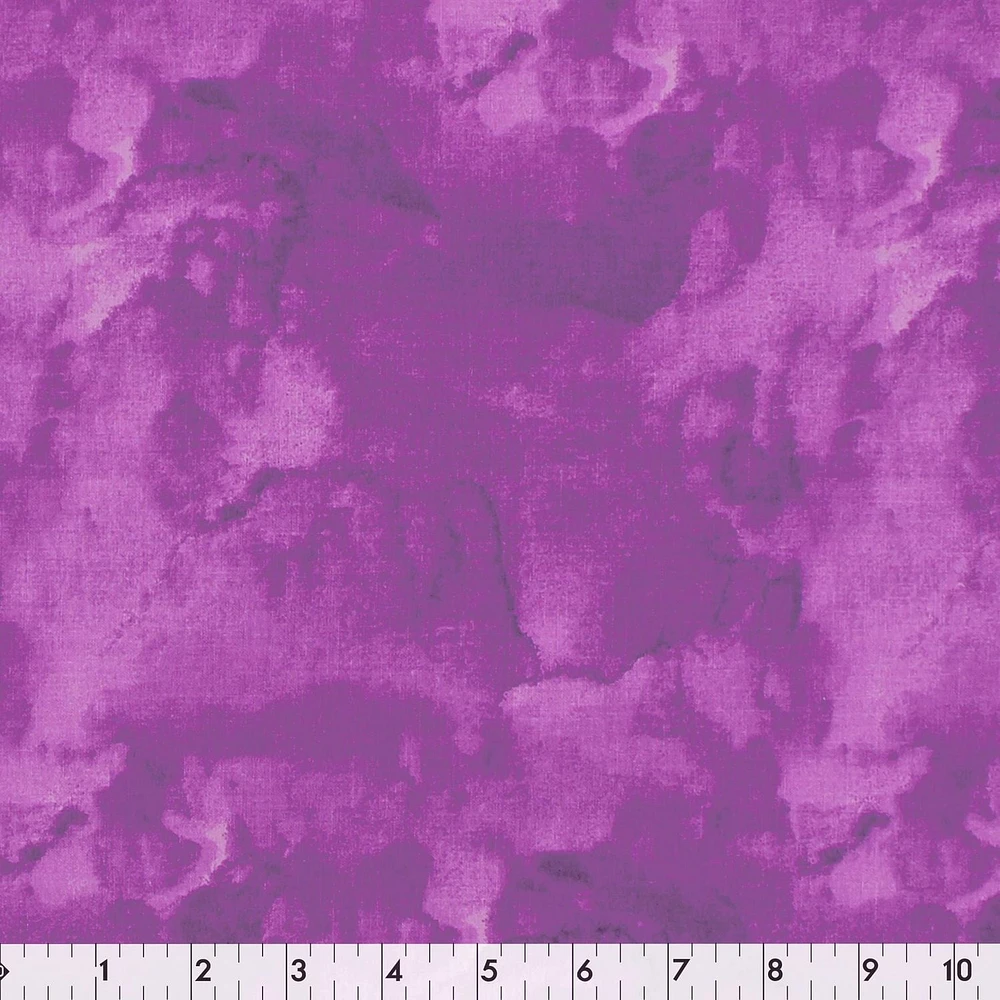 Fabric Creations Pink Purple with Smoke Texture Cotton Fabric by the Metre