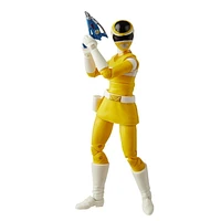 Power Rangers Lightning Collection In Space Yellow Ranger 6-Inch Premium Collectible Action Figure Toy with Accessories