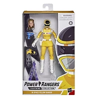 Power Rangers Lightning Collection In Space Yellow Ranger 6-Inch Premium Collectible Action Figure Toy with Accessories