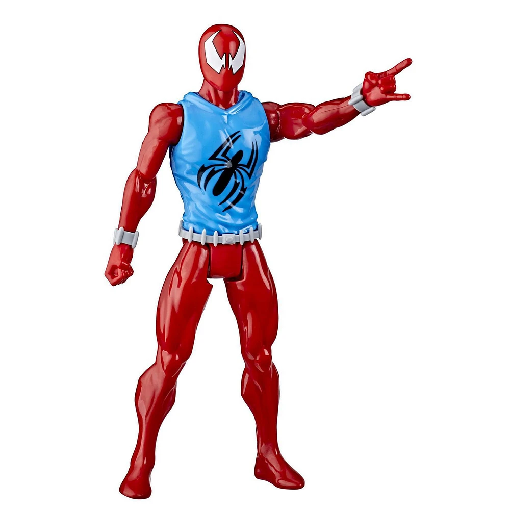 Marvel Spider-Man: Titan Hero Series Blast Gear Marvel’s Scarlet Spider 12-Inch-Scale Super Hero Action Figure Toy Great Kids For Ages 4 And Up