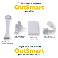 Protection pour poignée de porte Outsmart de Safety 1st serrure de poignée de porte
