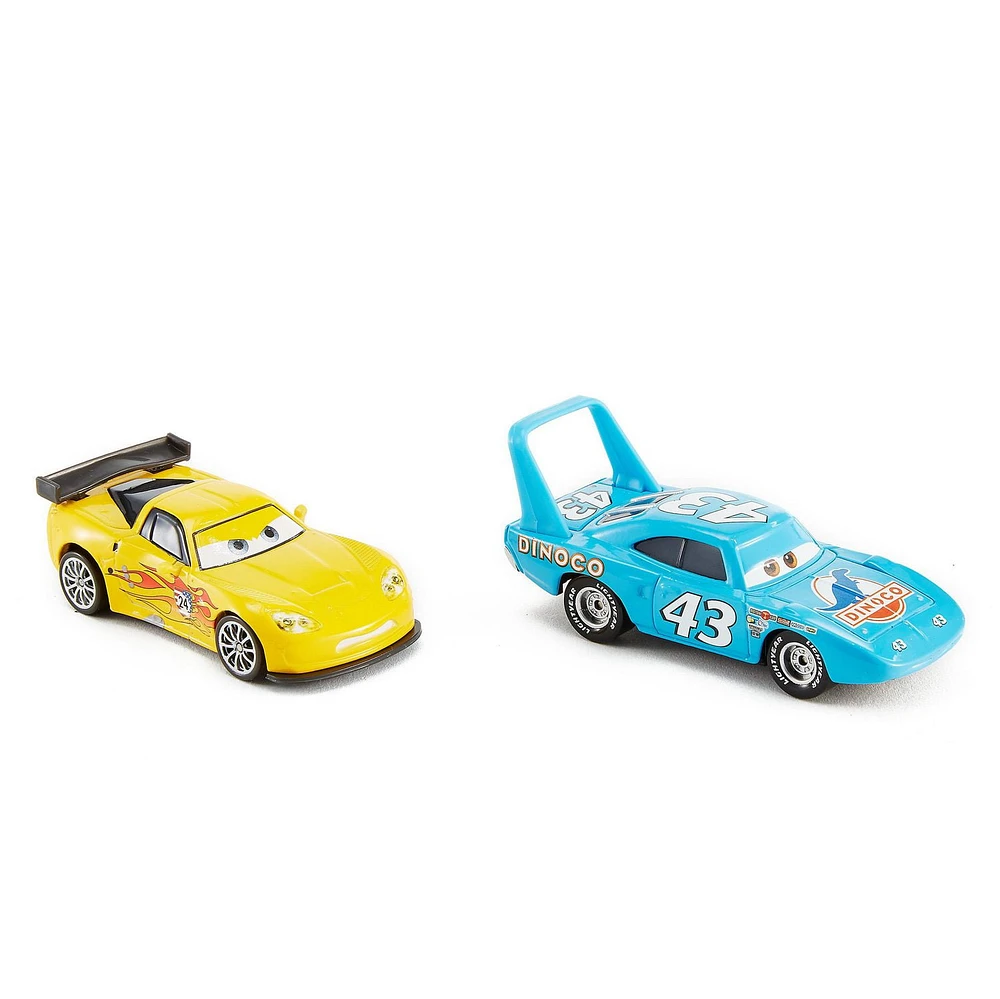 Disney/Pixar Cars 3 Jeff Gorvette & King Vehicle 2-Pack