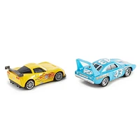 Disney/Pixar Cars 3 Jeff Gorvette & King Vehicle 2-Pack