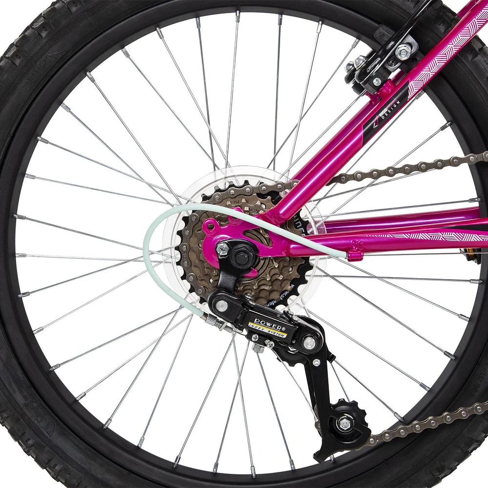 Movelo Algonquin 20" Girls’ Steel Mountain Bike, 6 speeds