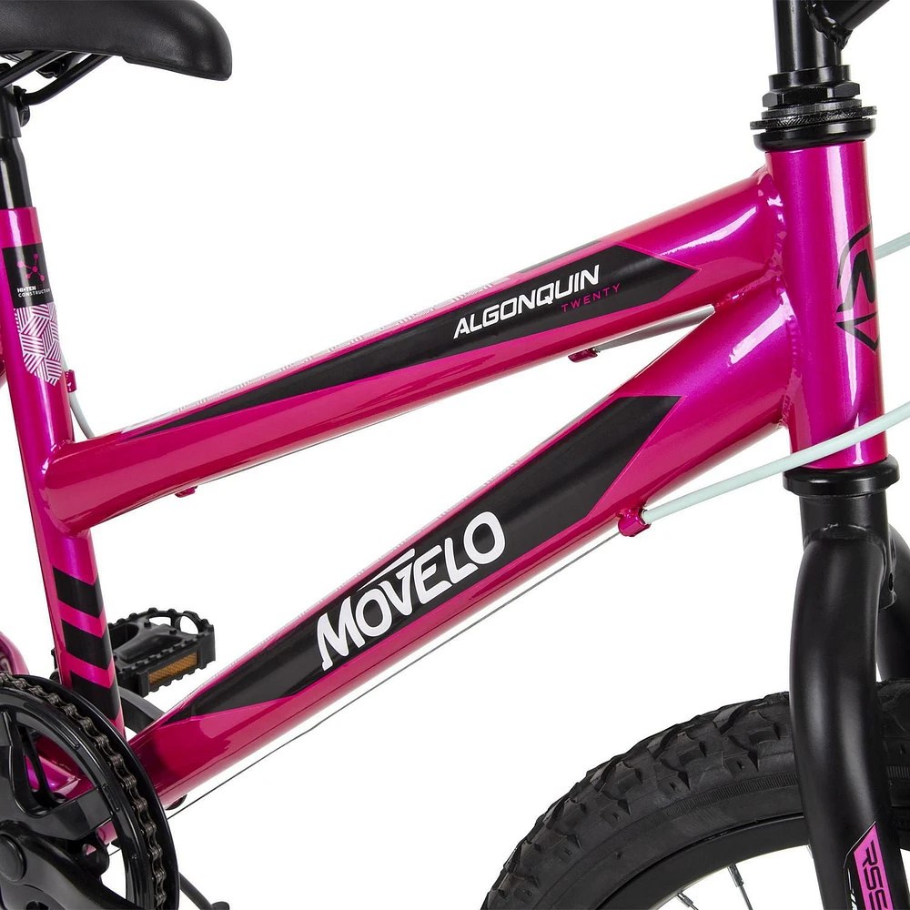 Movelo Algonquin 20" Girls’ Steel Mountain Bike, 6 speeds