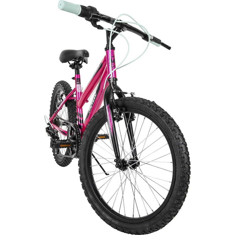 Movelo Algonquin 20" Girls’ Steel Mountain Bike, 6 speeds