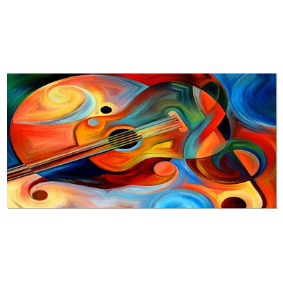 Designart Music and Rhythm Canvas Wall Art