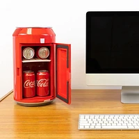 Coca-Cola Can Cooler, Portable Beverage Chiller for Cans, Ideal for Home, Office & On-the-Go