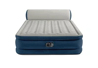 INTEX Dura-BeamÂ® Headboard Air Mattress, 18in. Queen, with Fiber-TechÂ® Construction