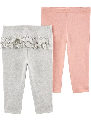 Emballage de 2 Fille pantalons Child of Mine made by Carter’s