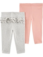 Child of Mine made by Carter's Girl 2Pack Pants