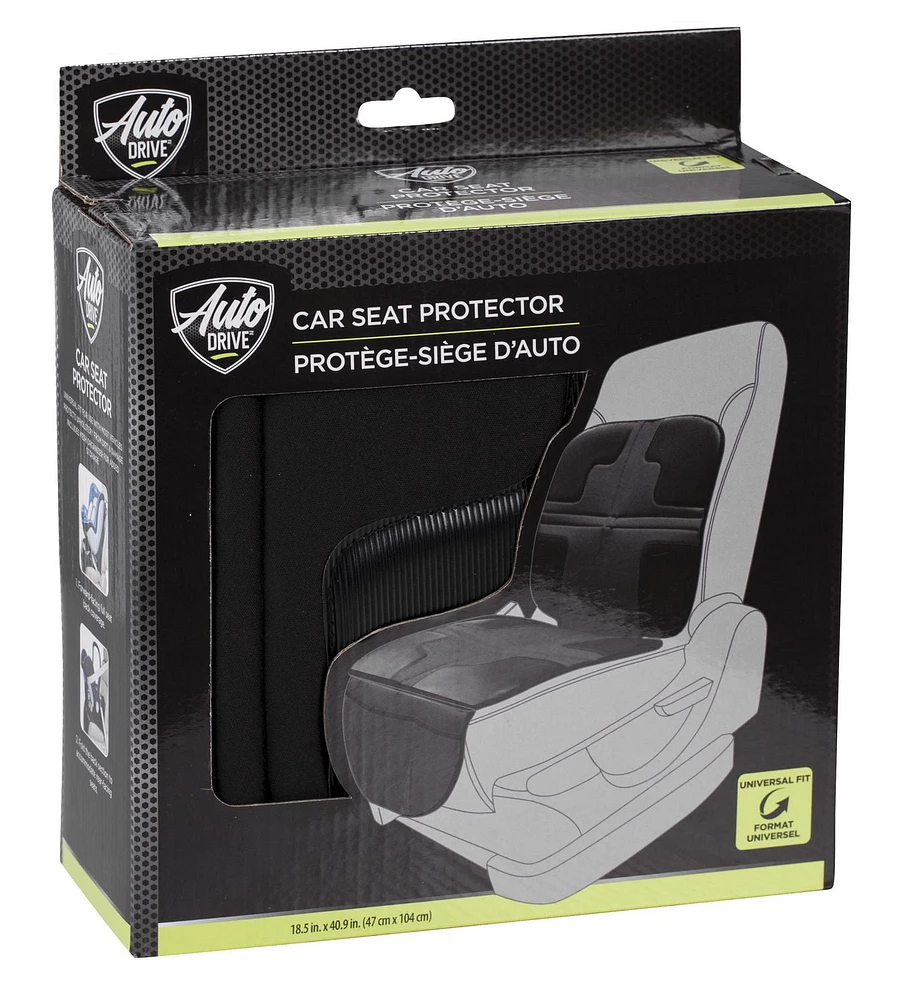 CAR SEAT PROTECTOR, 18.5 in. W x 40.9 in. H