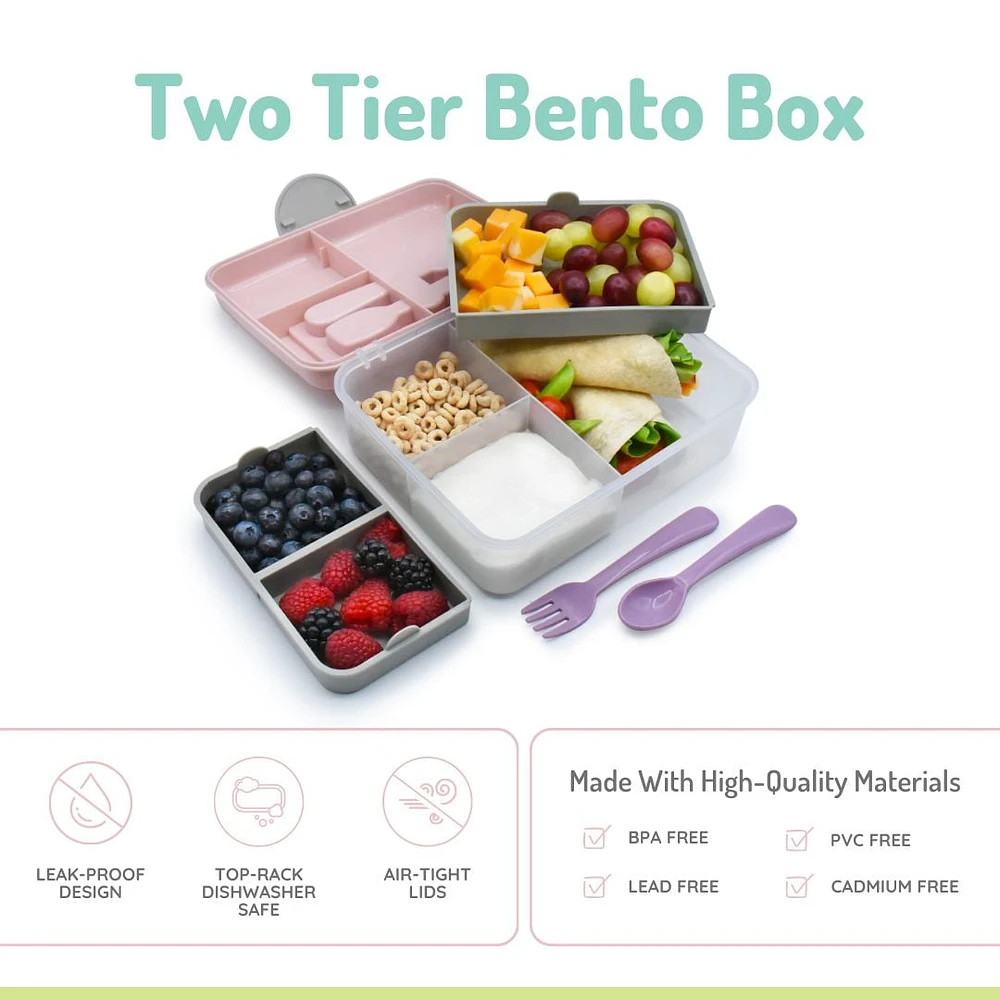 2 Tier Bento Box