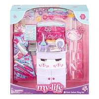 My Life As Hair Salon Play Set for 18-Inch Dolls, For a beauty makeover