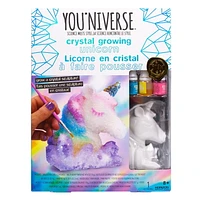 YOUniverse Crystal-Growing Unicorn, DIY Crystal Growing Kit, Age: 8+