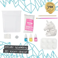 YOUniverse Crystal-Growing Unicorn, DIY Crystal Growing Kit, Age: 8+