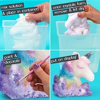 YOUniverse Crystal-Growing Unicorn, DIY Crystal Growing Kit, Age: 8+