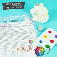 YOUniverse Crystal-Growing Unicorn, DIY Crystal Growing Kit, Age: 8+