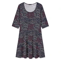 George Women's Plus Skater Dress, Sizes 1X-4X