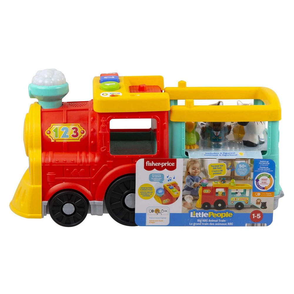 Fisher-Price Little People Big ABC Animal Train - English & French Edition