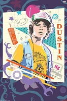 Netflix Stranger Things: Season 3 - Dustin Wall Poster, 14.725" x 22.375" Framed