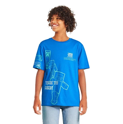 Minecraft Boys' Graphic Tee