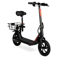 Hyper 36V Skute Commute, 12" Seated Electric Scooter w/Basket, 250W Motor, "36 V Commute<br>E-Scooter"